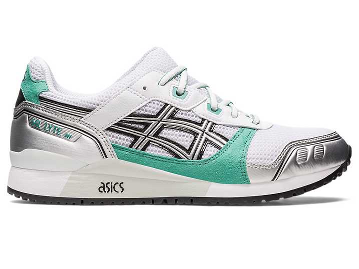 Men's Asics GEL-LYTE III OG Sneakers White / Olive | Israel-0287396
