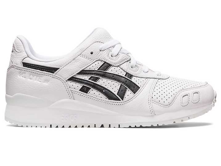 Men's Asics GEL-LYTE III OG Sneakers White / Black | Israel-8025743