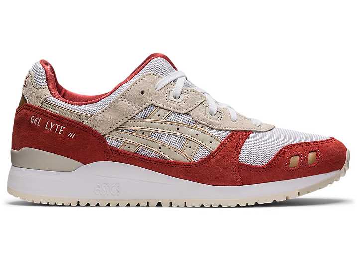 Men's Asics GEL-LYTE III OG Sneakers White / Grey | Israel-9275684