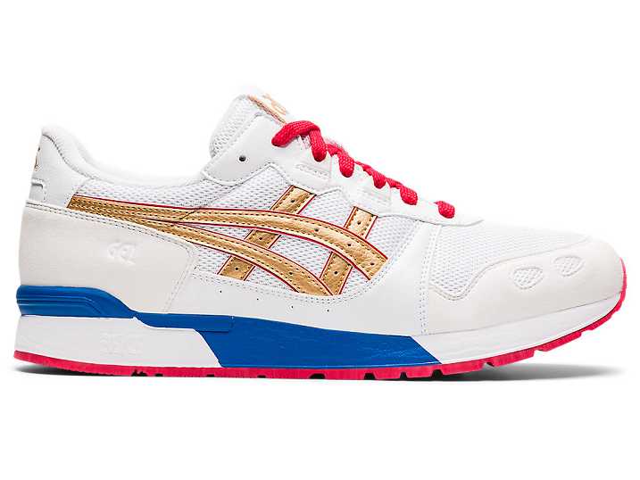 Men's Asics GEL-LYTE Sneakers White / Gold | Israel-3579486