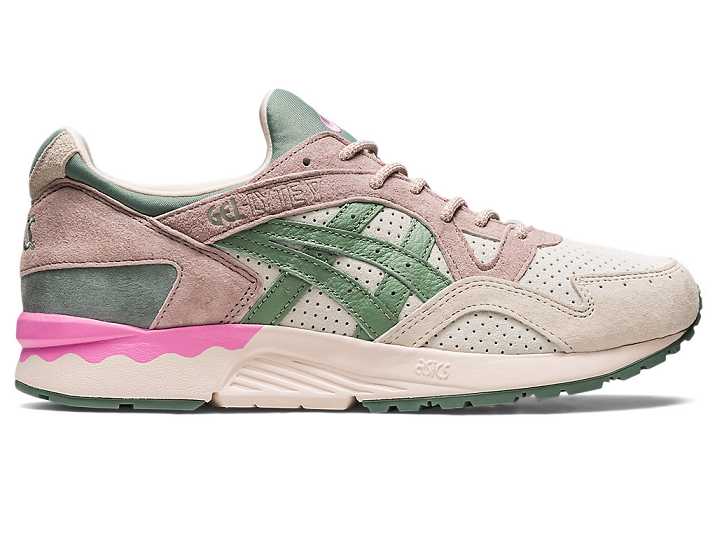 Men's Asics GEL-LYTE V SPRING IN JAPAN Sneakers Cream / Grey | Israel-2604957