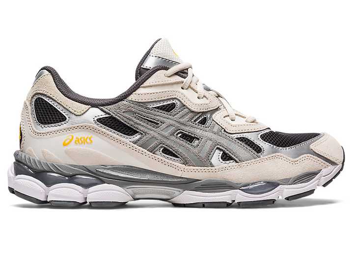 Men's Asics GEL-NYC Sneakers Black / Grey | Israel-1482536