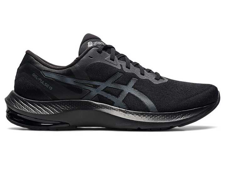 Men's Asics GEL-PULSE 13 Running Shoes Black | Israel-8264173