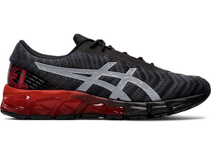 Men's Asics GEL-QUANTUM 180 5 Sneakers Black | Israel-3698214
