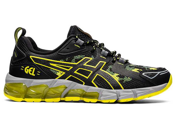 Men's Asics GEL-QUANTUM 180 Sneakers Black | Israel-7941580