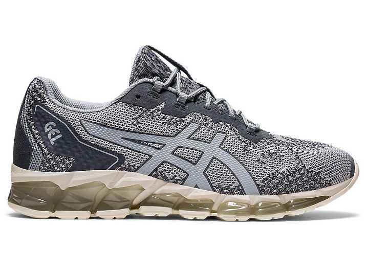 Men's Asics GEL-QUANTUM 360 6 KNIT Sneakers Grey | Israel-8054712