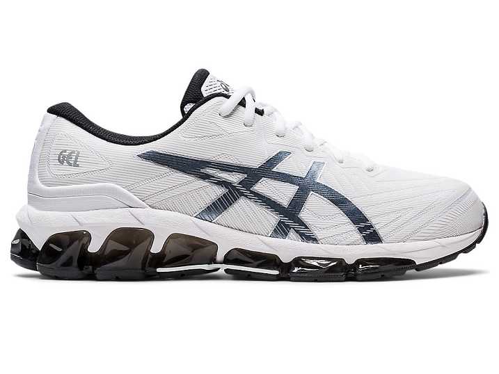 Men's Asics GEL-QUANTUM 360 VII Sneakers White / Black | Israel-0531728
