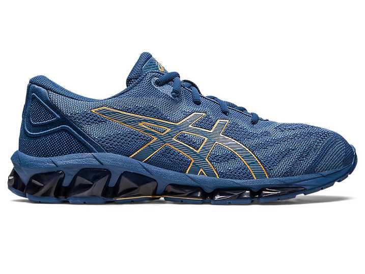 Men's Asics GEL-QUANTUM 360 VII Sneakers Dark Grey / Gold | Israel-2935018