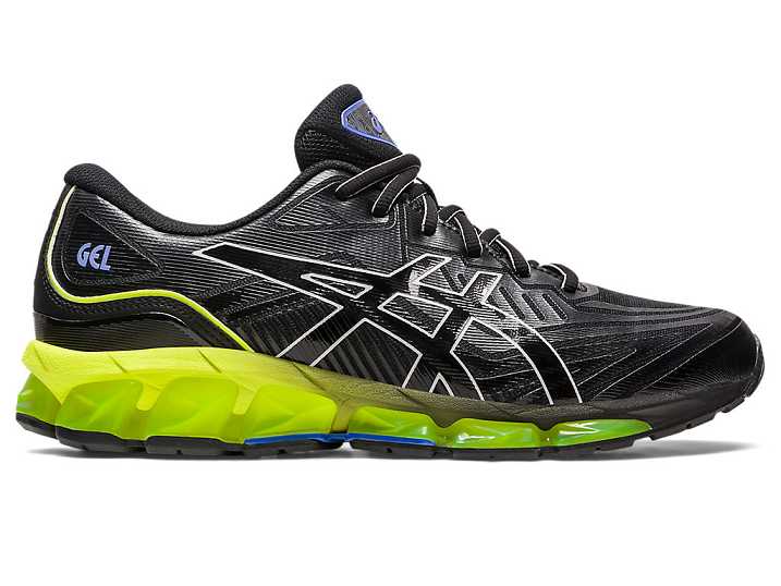 Men's Asics GEL-QUANTUM 360 VII Sneakers Black / Yellow | Israel-3690874