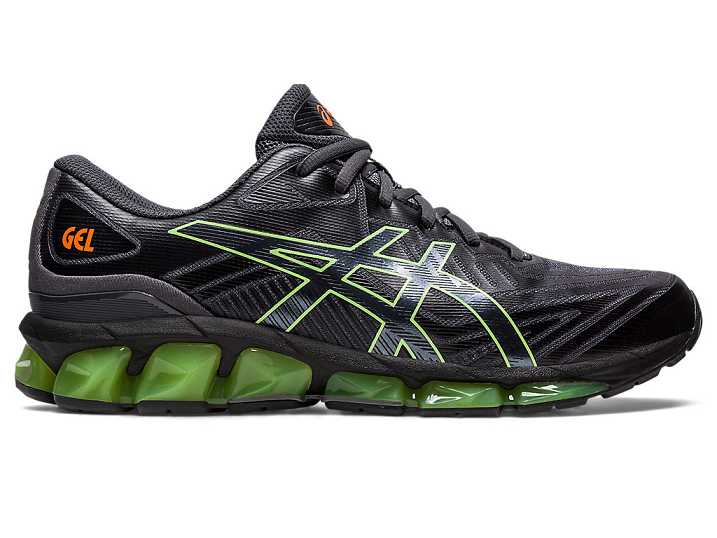 Men's Asics GEL-QUANTUM 360 VII Sneakers Dark Grey / Light Green | Israel-7568321