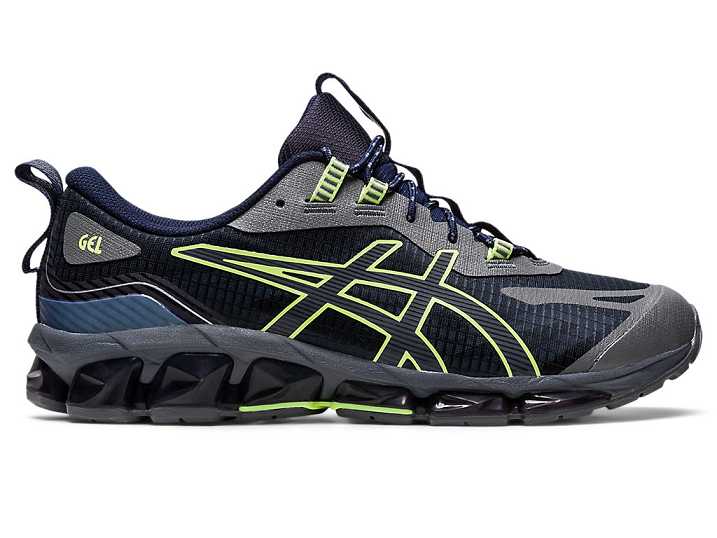 Men's Asics GEL-QUANTUM 360 VII Sneakers Navy / Light Green | Israel-8453972