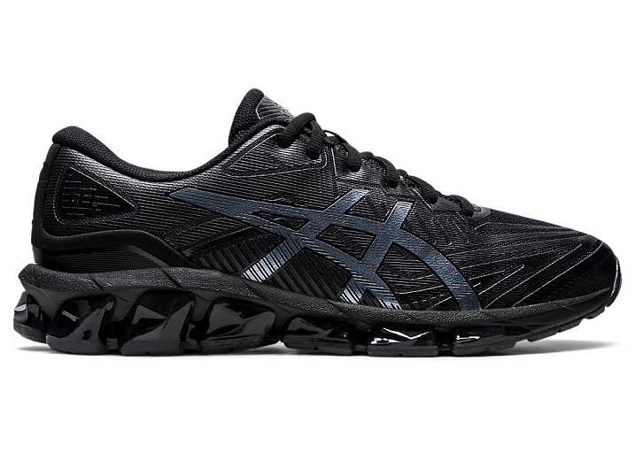 Men's Asics GEL-QUANTUM 360 VII Sneakers Black | Israel-9384756