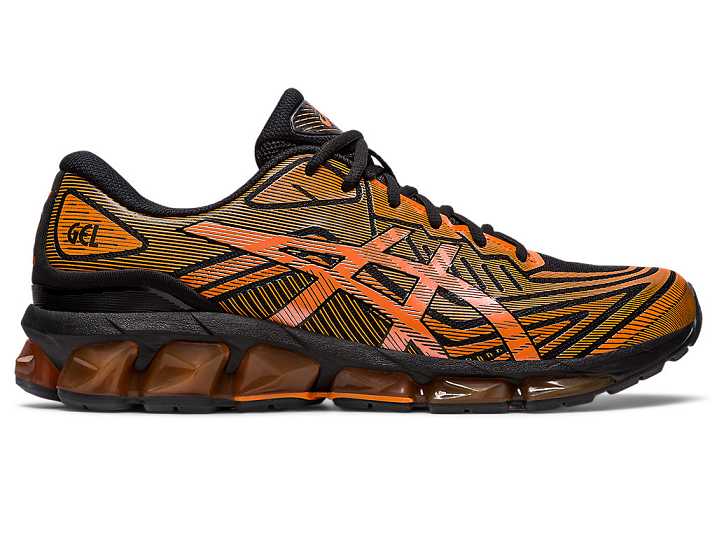 Men's Asics GEL-QUANTUM 360 VII Sneakers Black | Israel-9640231
