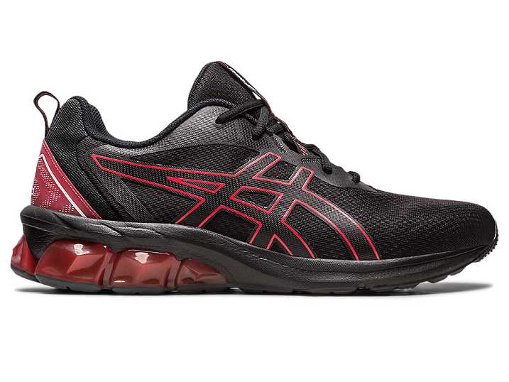 Men's Asics GEL-QUANTUM 90 IV Sneakers Black | Israel-2306189