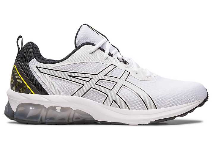 Men's Asics GEL-QUANTUM 90 IV Sneakers White / Black | Israel-1963458