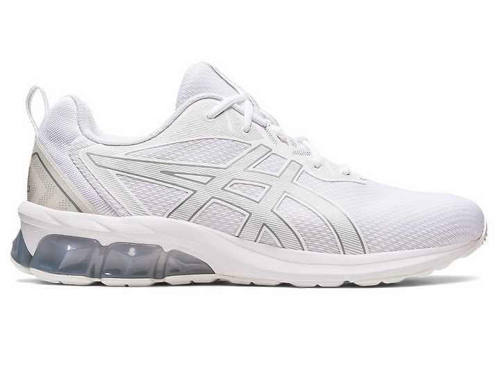 Men's Asics GEL-QUANTUM 90 IV Sneakers White | Israel-8729013