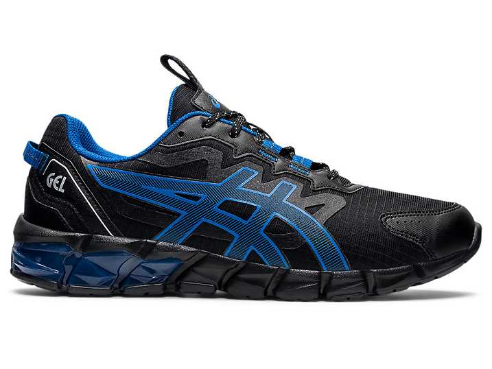 Men's Asics GEL-QUANTUM 90 Sneakers Black | Israel-6014957