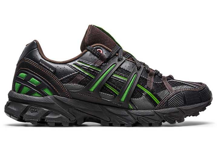 Men's Asics GEL-SONOMA 15-50 Sneakers Black / Green | Israel-7645903