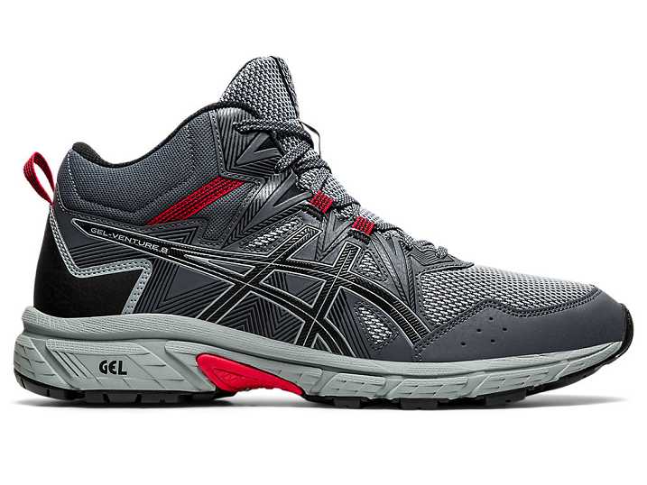 Men's Asics GEL-VENTURE 8 MT Trail Running Shoes Grey | Israel-2645897