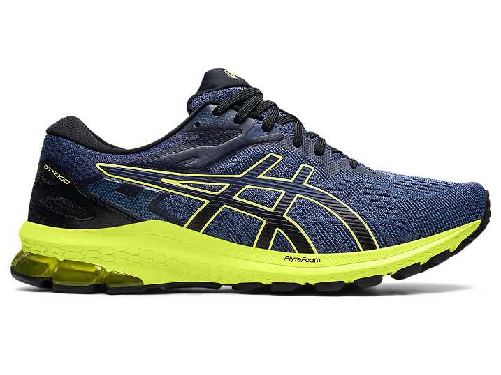 Men's Asics GT-1000 10 Walking Shoes Blue | Israel-2017485