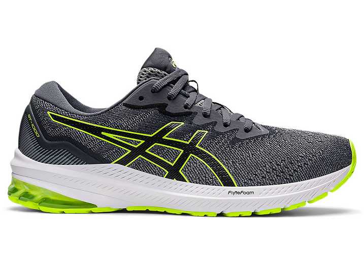 Men's Asics GT-1000 11 Walking Shoes Grey / Black | Israel-9312764
