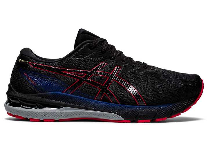 Men's Asics GT-2000 10 G-TX Running Shoes Deep Grey / Black | Israel-4265180