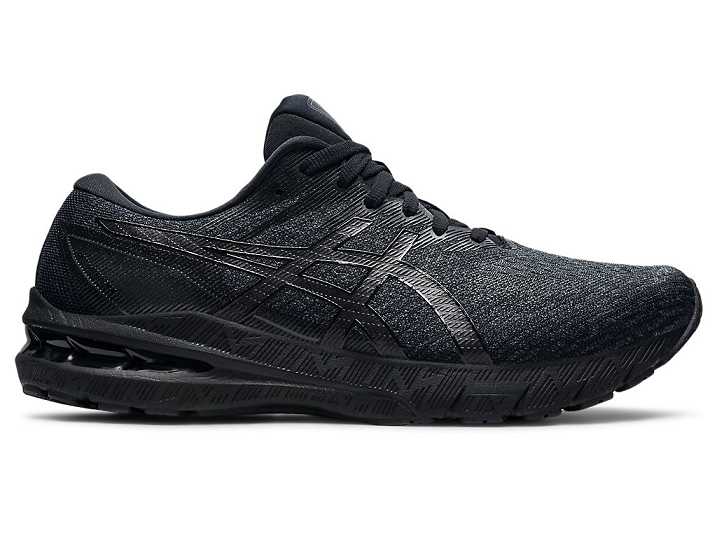 Men's Asics GT-2000 10 Running Shoes Black | Israel-0758391