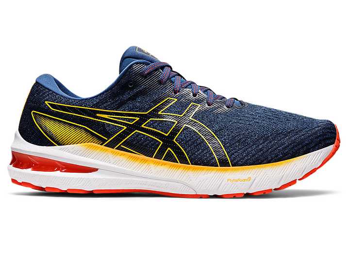 Men's Asics GT-2000 10 Running Shoes Blue | Israel-9862417