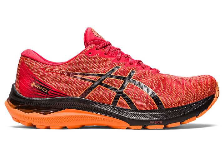 Men's Asics GT-2000 11 GTX Running Shoes Red / Black | Israel-9485062