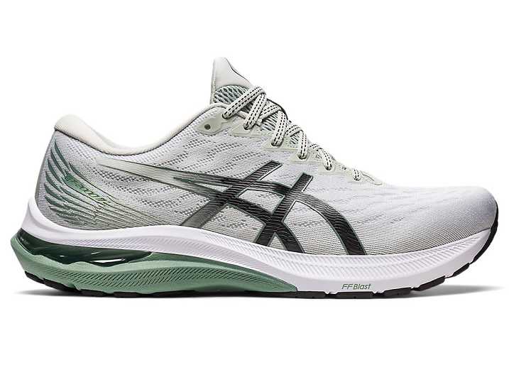 Men's Asics GT-2000 11 Running Shoes Light Olive / Black | Israel-1024753