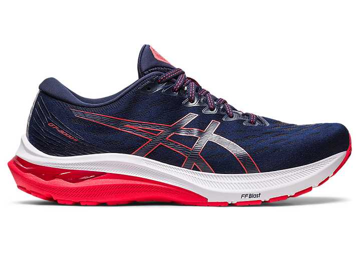 Men's Asics GT-2000 11 Running Shoes Navy / Olive | Israel-2938540