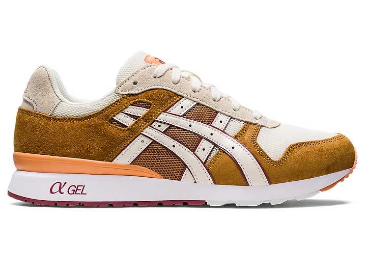 Men's Asics GT-II Sneakers Brown / Cream | Israel-6147095
