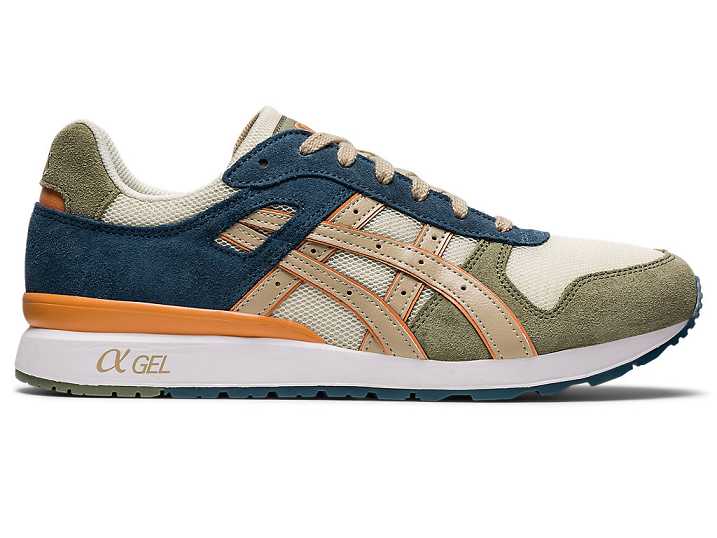 Men's Asics GT-II Sneakers Cream / Grey | Israel-6719028