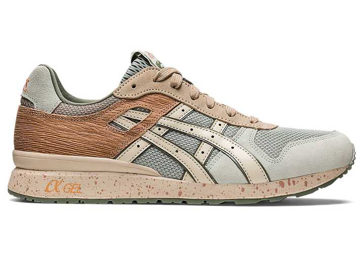 Men's Asics GT-II Sneakers Light Olive / Grey | Israel-1942850