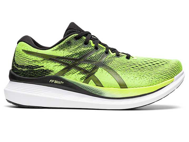 Men's Asics GlideRide 3 Running Shoes Green / Black | Israel-6918750