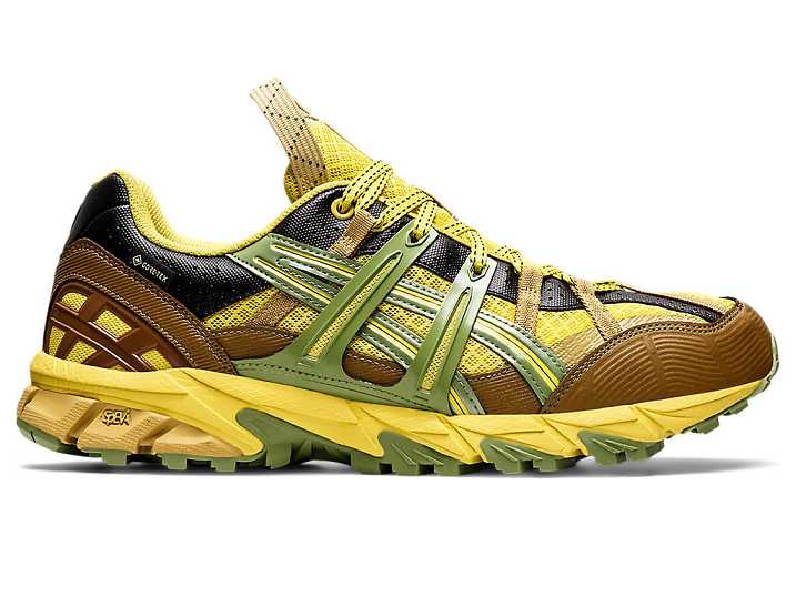 Men's Asics HS4-S GEL-SONOMA 15-50 GTX Sneakers Green | Israel-7132804
