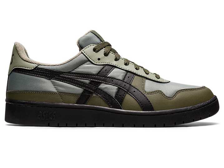 Men's Asics JAPAN S Sneakers Green / Black | Israel-2698573