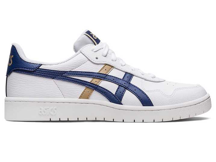 Men's Asics JAPAN S Sneakers White / Indigo Blue | Israel-9401285