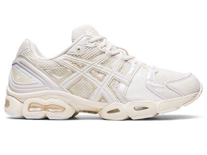 Men's Asics JESSICA GONSALVES GEL-NIMBUS 9 Sneakers Cream / White | Israel-2471089