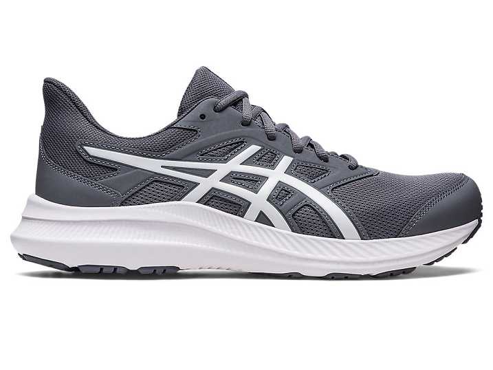 Men's Asics JOLT 4 EXTRA WIDE Running Shoes Black / White | Israel-5789102