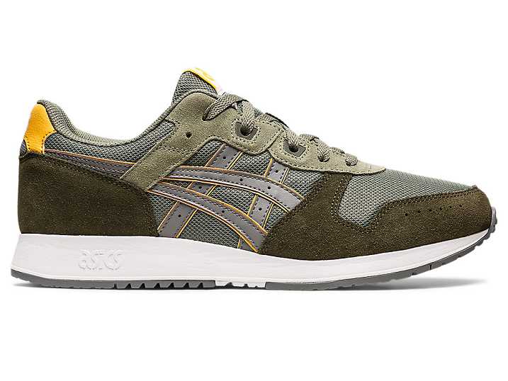 Men's Asics LYTE CLASSIC Sneakers Green / Grey | Israel-3176504