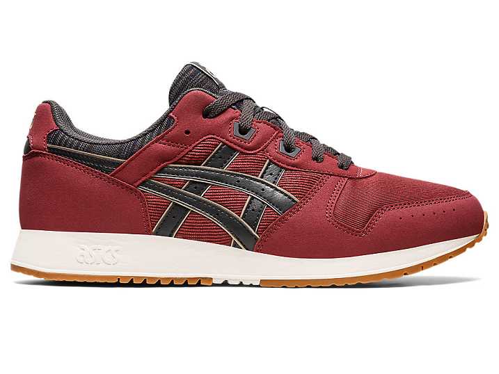 Men's Asics LYTE CLASSIC Sneakers Red / Obsidian Grey | Israel-8174692