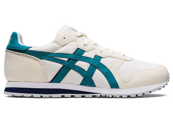 Men's Asics OC RUNNER Sneakers Cream / Green | Israel-9065712