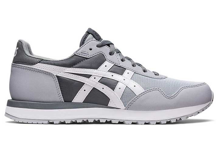 Men's Asics TIGER RUNNER II Sneakers Grey | Israel-8927560