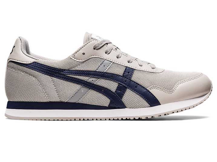 Men's Asics TIGER RUNNER Sneakers Grey / Navy | Israel-2139786
