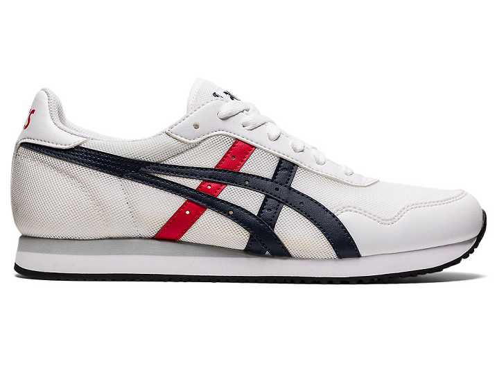 Men's Asics TIGER RUNNER Sneakers White | Israel-7032695