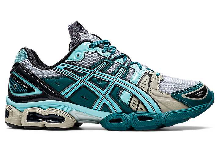 Men's Asics UB3-S GEL-NIMBUS 9 Sneakers Grey / Blue | Israel-0982517