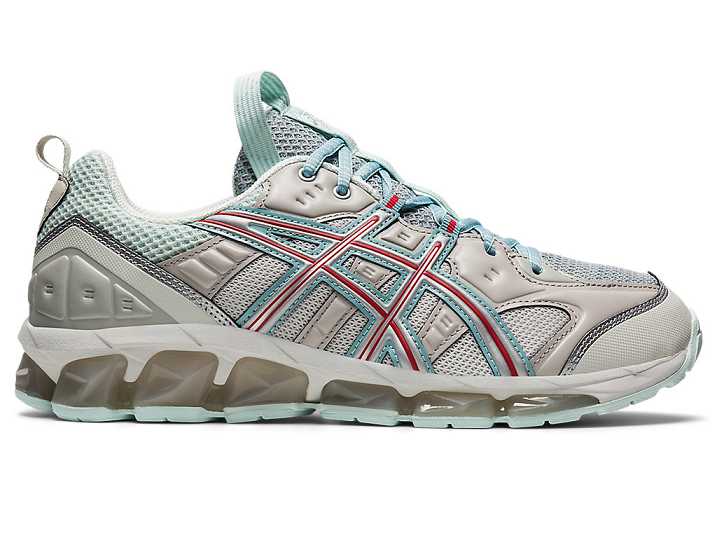 Men's Asics US3-S GEL-QUANTUM 360 VII KISO Sneakers Grey | Israel-3261547