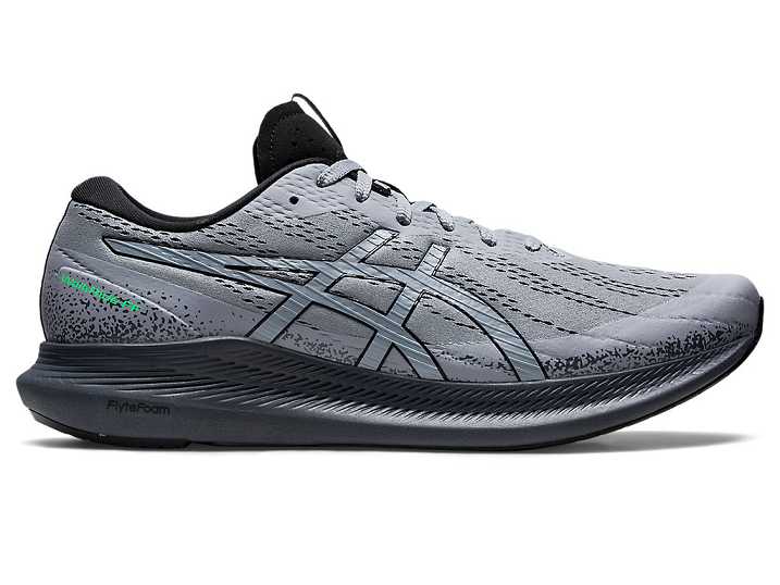 Men's Asics WALKRIDE FF Walking Shoes Grey / Black | Israel-4593107