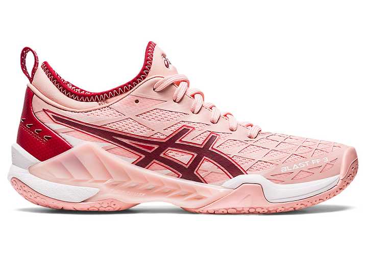 Women's Asics BLAST FF 3 Volleyball Shoes Rose | Israel-9625738